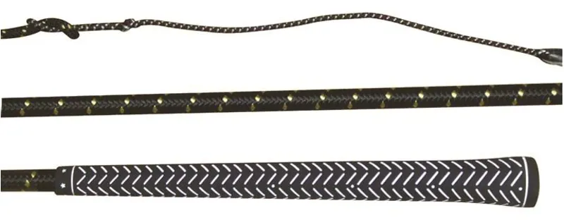 Equisential Quality Lunge Whip in Black